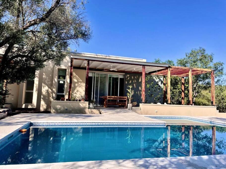 Villa Casa Con Piscina Y Mirador Privado En San Marcos Sierras Extérieur photo